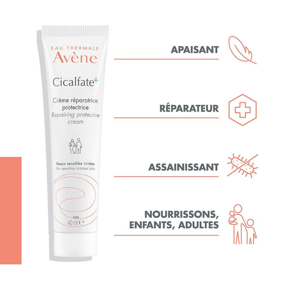 Avène Cicalfate+ Creme Reparatrice Empfindliche und gereizte Haut 40ml Avène Cicalfate+ Creme Reparatrice Empfindliche und gereizte Haut 40ml