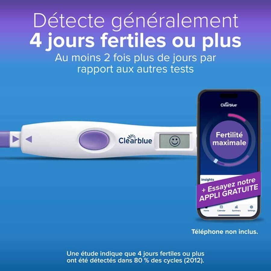 Clearblue Advanced digital ovulation test 10 tests