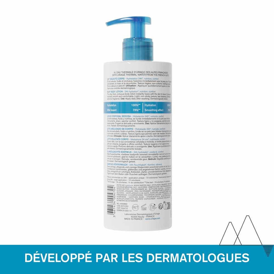 Uriage Thermal Water and Hydration Body Milk 500ml Uriage Thermal Water and Hydration Body Milk 500ml