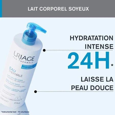 Uriage Agua Termal y Leche Corporal Hidratante 500ml