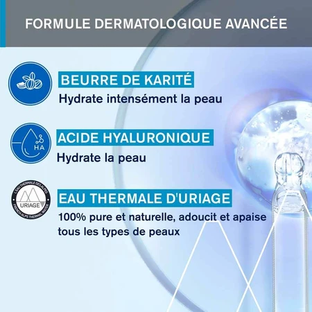Uriage Agua Termal y Leche Corporal Hidratante 500ml
