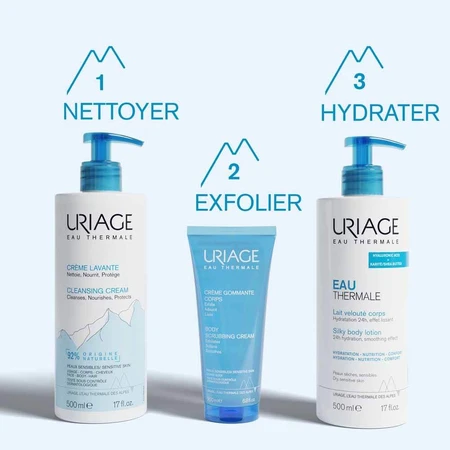 Uriage Agua Termal y Leche Corporal Hidratante 500ml