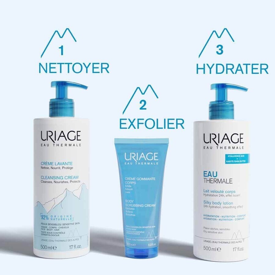 Uriage Thermal Water and Hydration Body Milk 500ml Uriage Thermal Water and Hydration Body Milk 500ml