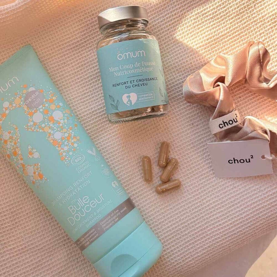 Omum Coffret Capillaire Omum x Chou² 200ml + 60 gélules