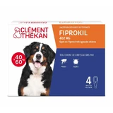 Clement-Thekan Fiprokil Anti-Puces Anti-Tiques Très Grands Chiens 40-60kg 4.02ml x 4 pipettes