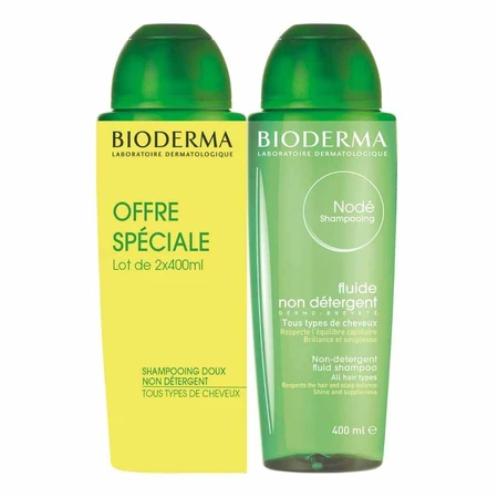 Bioderma Node Gentle Shampoo Gevoelige Hoofdhuid 2x400ml