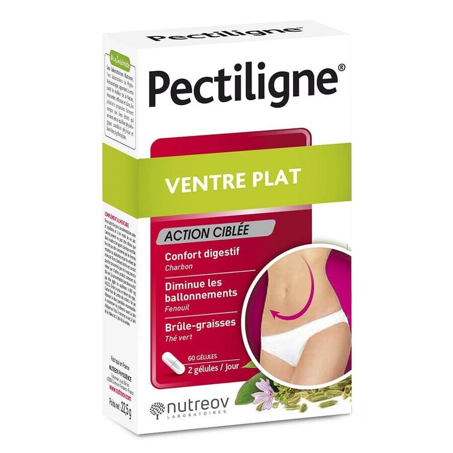 Nutreov Pectiligne Vientre Plano Acción Dirigida 60 cápsulas