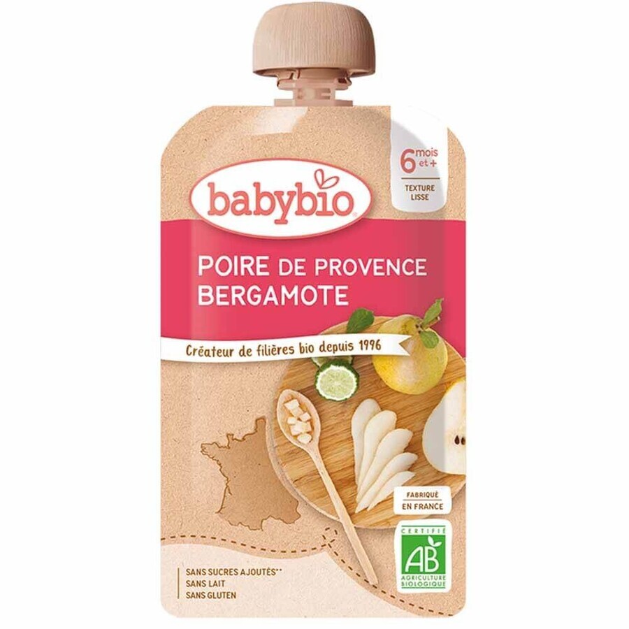 Babybio Organic Fruit Bottle 6 luni sau mai mult 120g
