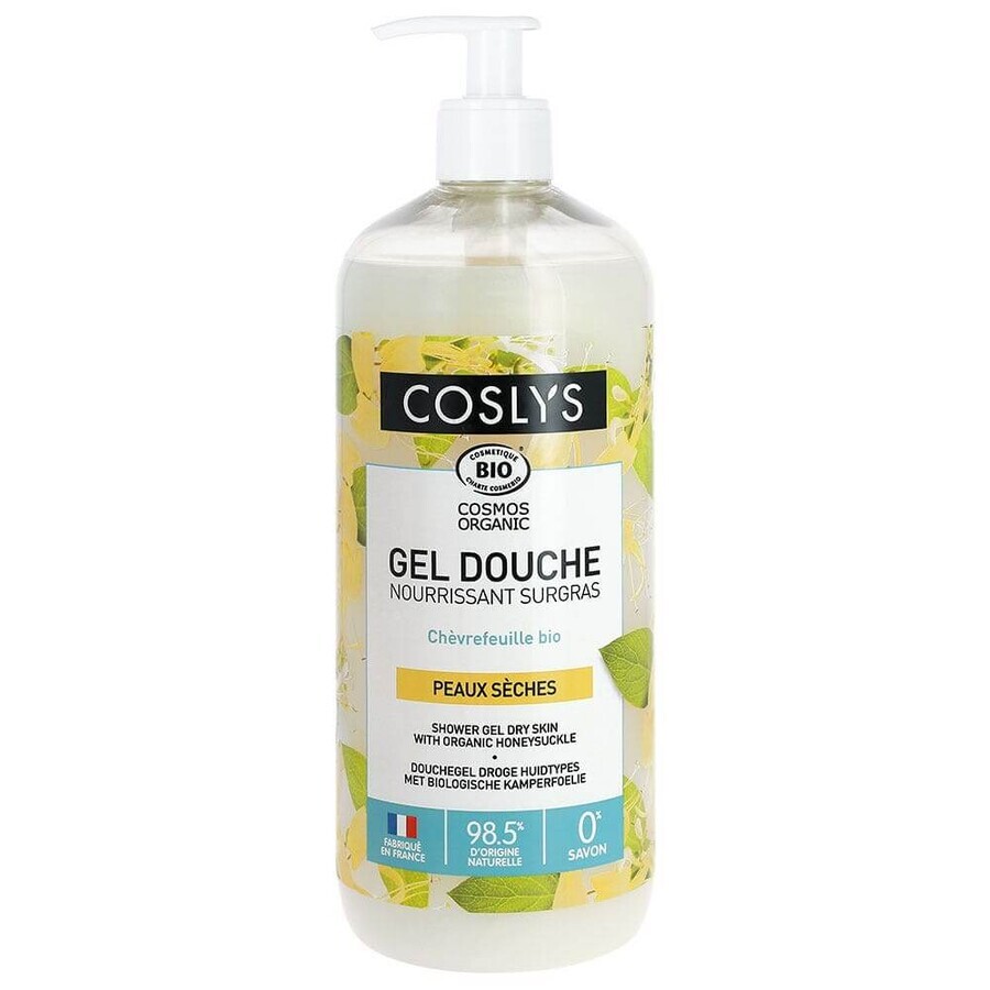 Comprar Coslys Gel de Ducha Supernutritivo con Madreselva Bio Pieles secas 1L Coslys Gel de Ducha Supernutritivo con Madreselva Bio Pieles secas 1L