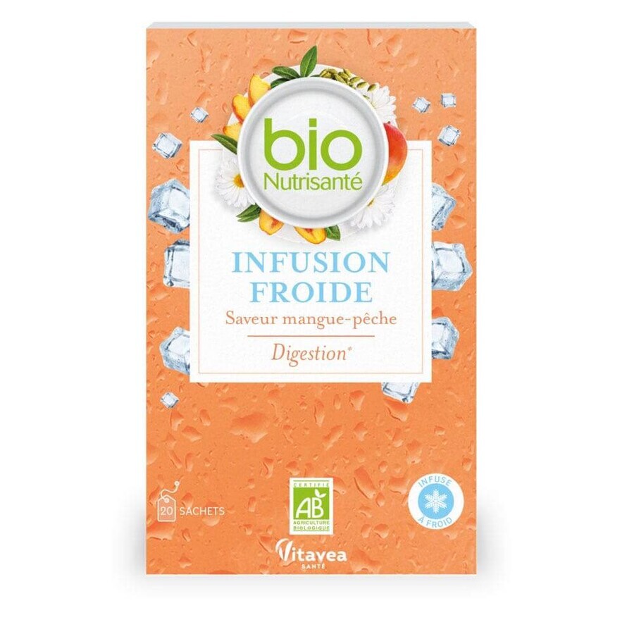 Buy Vitavea Santé BioNutrisanté Infusion Froide Saveur Mangue Pêche Digestion 20 sachets Vitavea Santé BioNutrisanté Infusion Froide Saveur Mangue Pêche Digestion 20 sachets