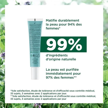Klorane Crema Pureza Menta Acuática Bio 40 ml