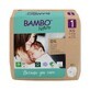 Bambo Nature Diapers XS Size 1 2 to 4 kg x22