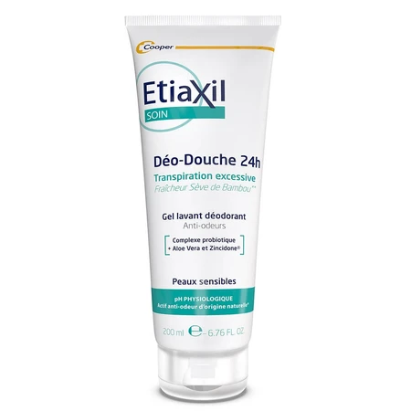 Etiaxil Douche Deodorant 24h Bamboesap Gevoelige Huid 200 ml