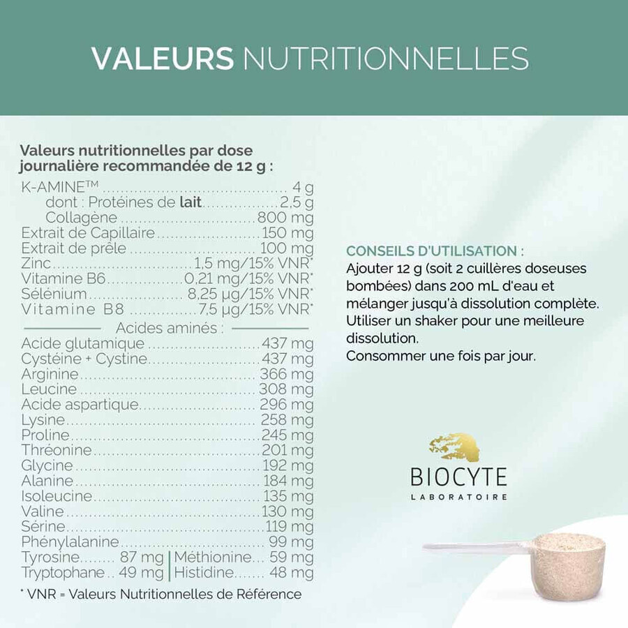 Biocyte Hair Keratin Maxi Anti-hair loss 12g