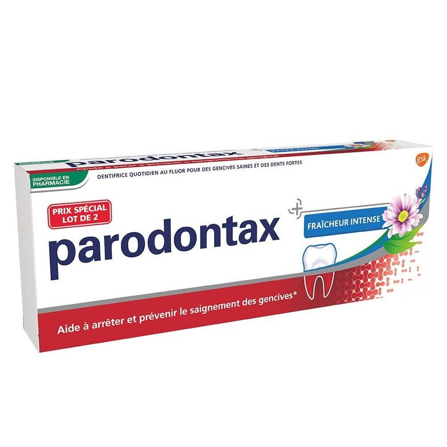 Parodontax Toothpaste Intense Freshness 2x75ml