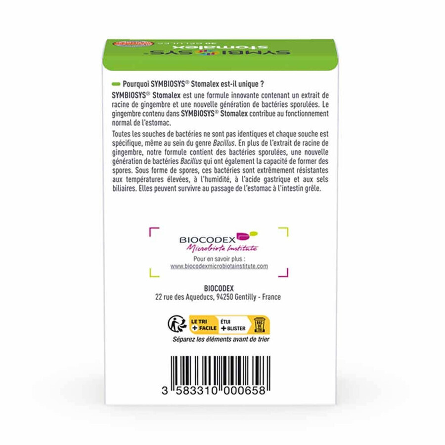 Symbiosys Stomalex 30 Kapseln