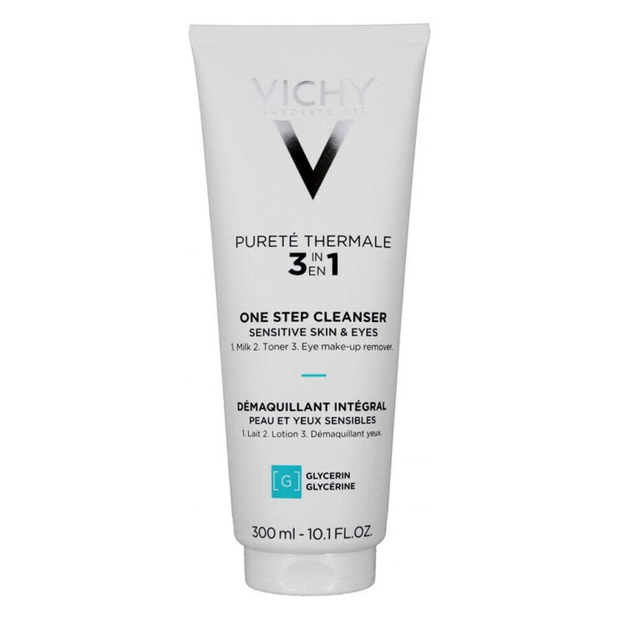 Cumpără Vichy Purete Thermale demachiant 3 în 1 față și ochi piele sensibilă 300ml Vichy Purete Thermale demachiant 3 în 1 față și ochi piele sensibilă 300ml
