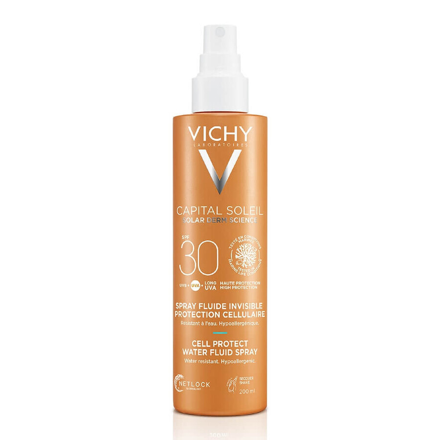 Shop Vichy Capital Soleil Spray Unsichtbares Fluid SPF30 200 ml Vichy Capital Soleil Spray Unsichtbares Fluid SPF30 200 ml