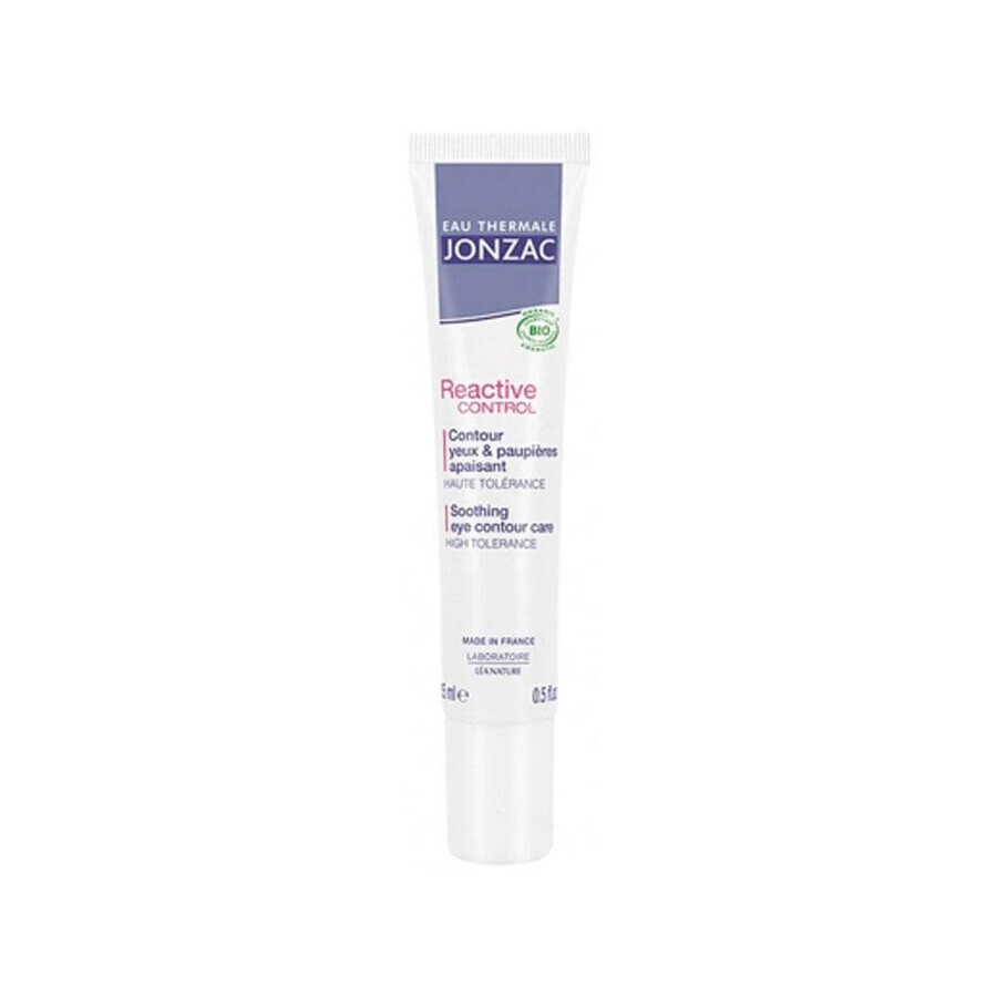 Eau thermale Jonzac Reactive Control Contour Yeux & Paupières Apaisant Bio 15ml