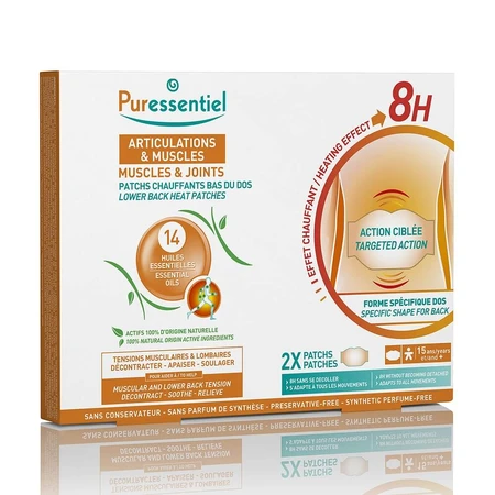 Puressentiel Gewrichten en Spieren Pure Heat Effet 8u 2 Patches