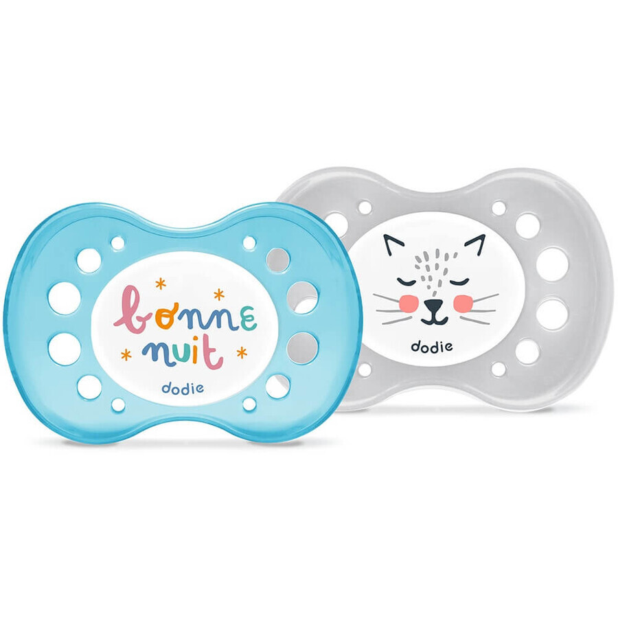 Dodie Protected Animals Anatomical Pacifier From 18 months x2