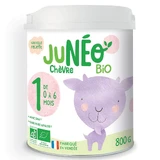 Juneo Goat Milk for organic infants first age 0 to 6 months 800g
