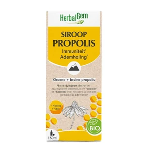 Herbalgem Organic Propolis Syrup Adults 150 ml