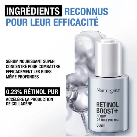 Neutrogena Retinol Boost Sérum Visage de Nuit Anti-Rides 30ml