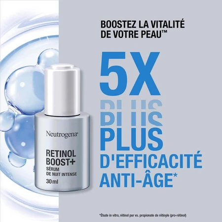 Neutrogena Retinol Boost Sérum Visage de Nuit Anti-Rides 30ml