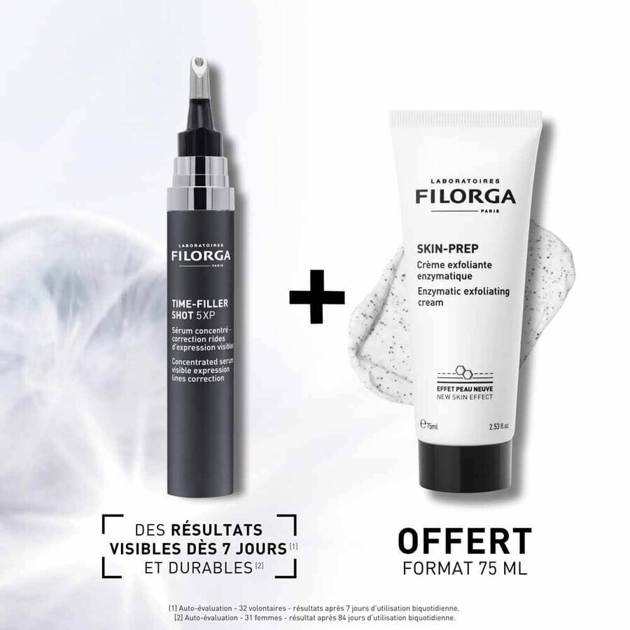 Filorga Time-Filler 5XP Coffret Serum Correction Rides + Crème Exfoliante Skin-Prep