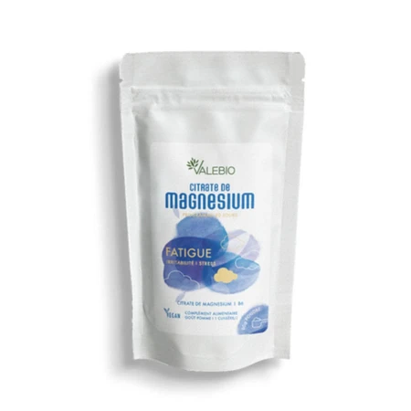 Valebio Magnesio citrato Fatiga Sabor Manzana 80g
