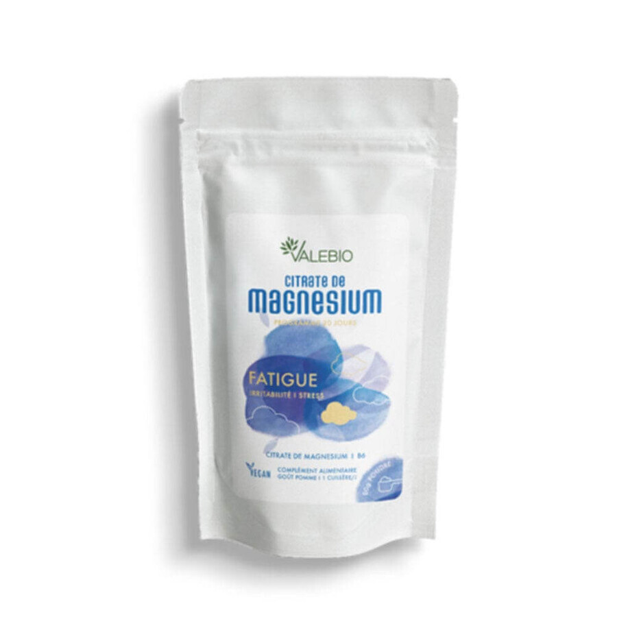 Valebio Magnesiumzitrat Müdigkeit Apfelgeschmack 80g