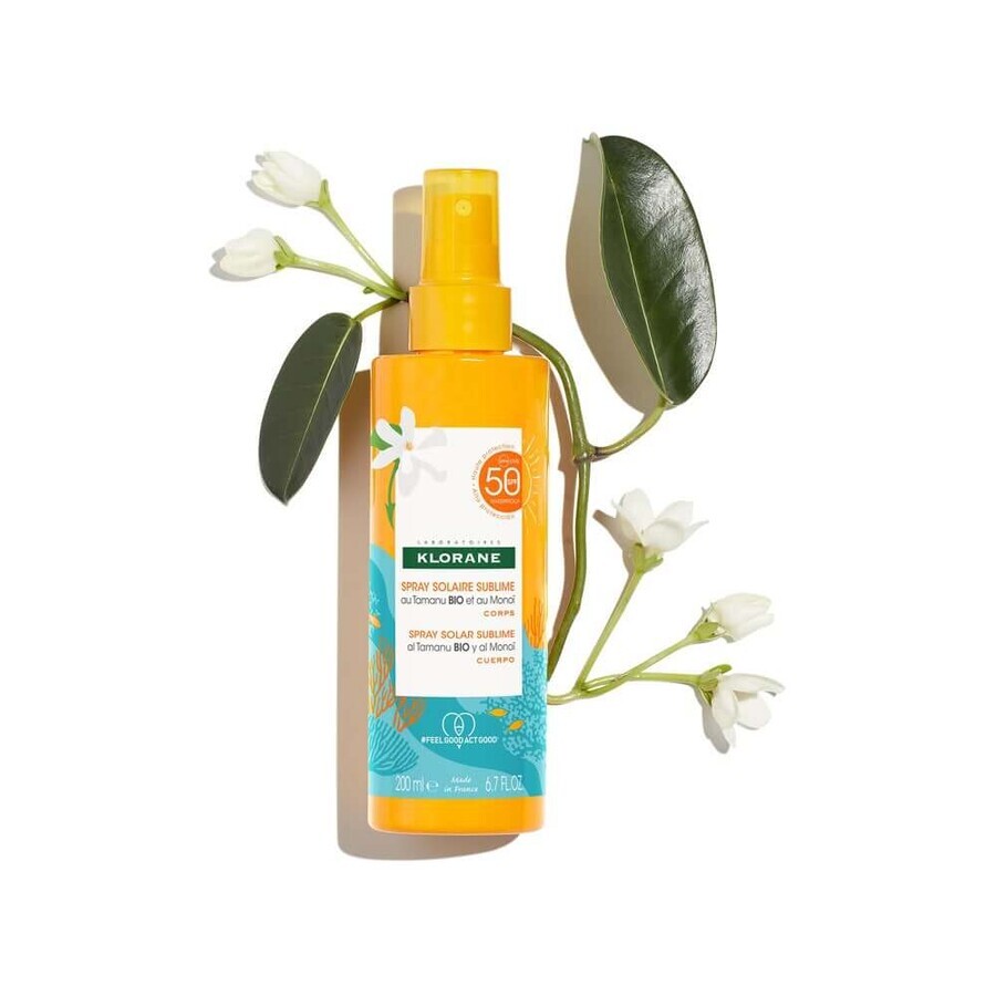 Klorane Sublime Sonnenspray Spf50 200 ml Klorane Sublime Sonnenspray Spf50 200 ml