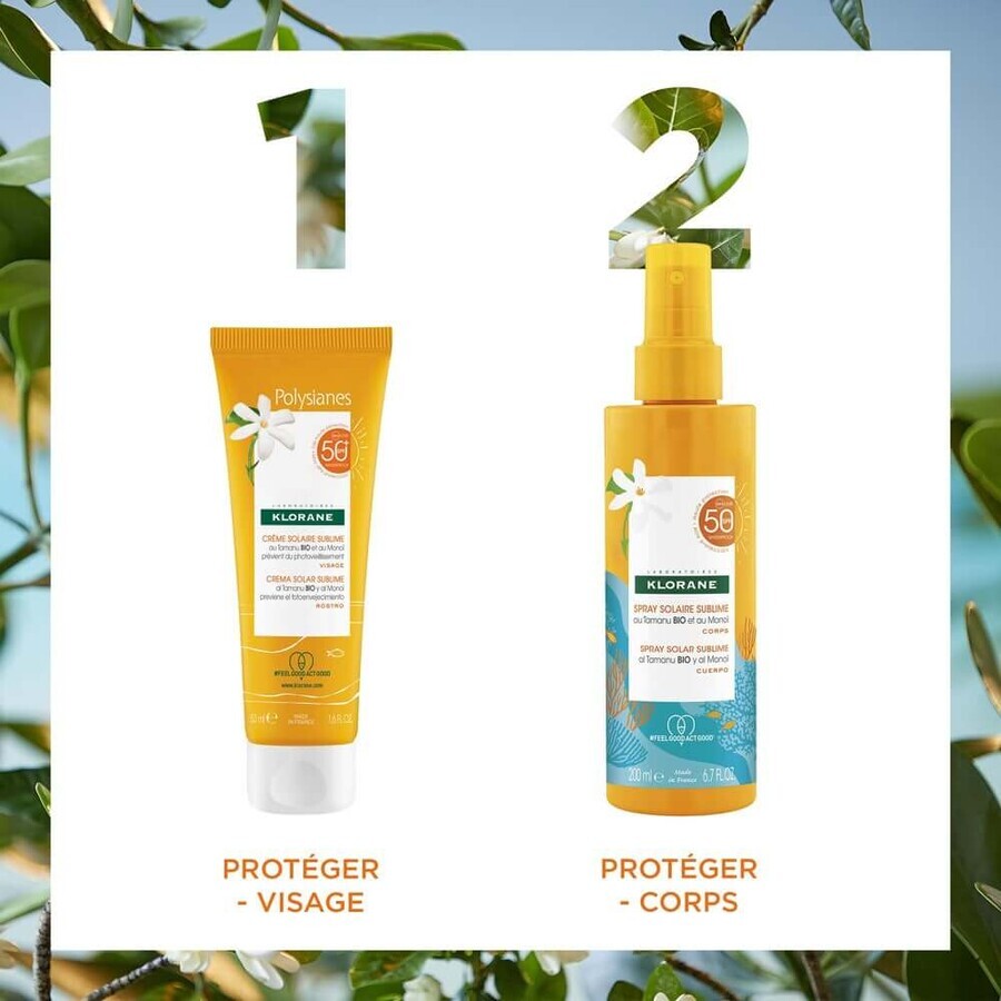 Klorane Sublime Sonnenspray Spf50 200 ml Klorane Sublime Sonnenspray Spf50 200 ml