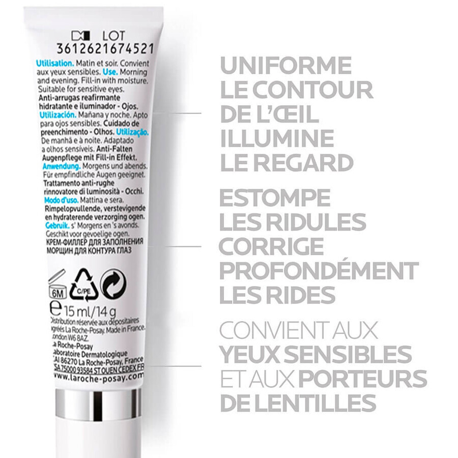 La Roche-Posay Pure Vitamin C Soin crème contour des yeux anti rides Yeux 15ml