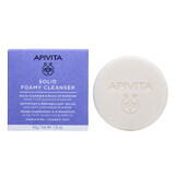 Apivita Solid Foamy Cleanser Nettoyant & Démaquillant Solide 80g