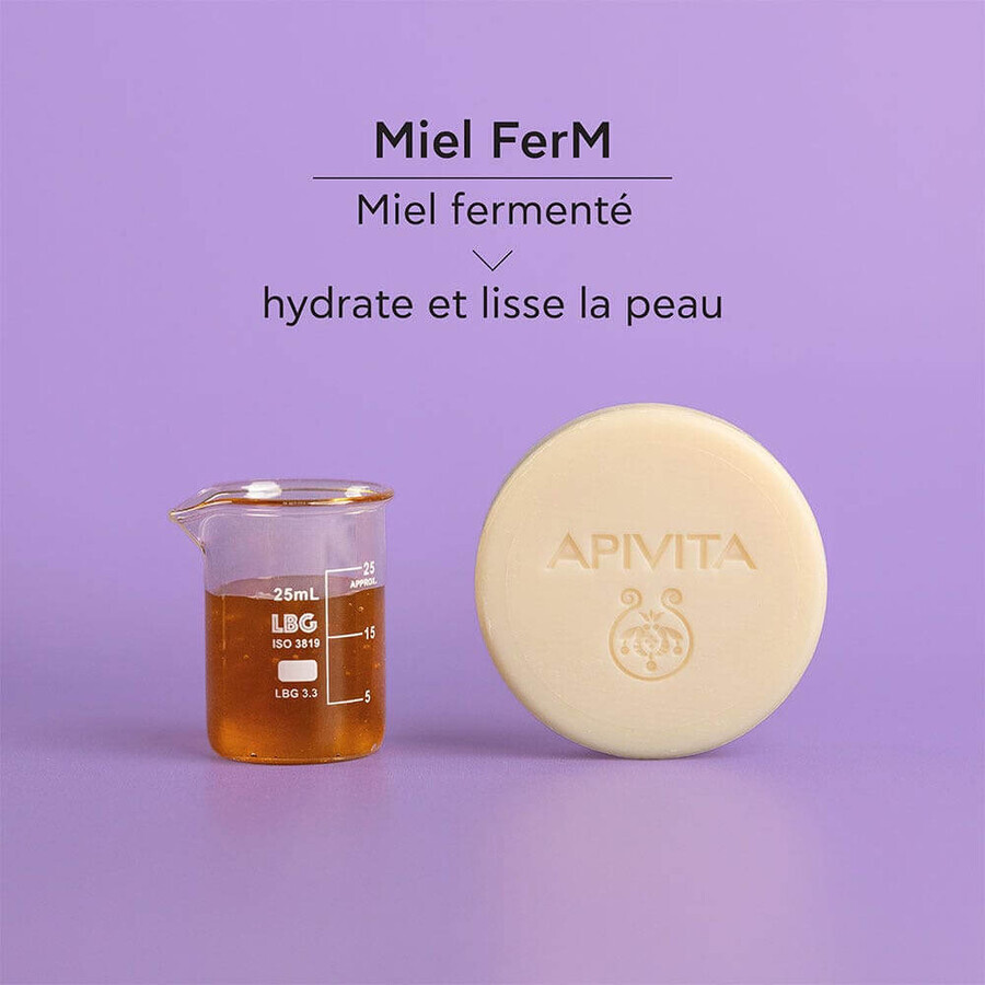 Apivita Solid Foamy Cleanser Nettoyant & Démaquillant Solide 80g Apivita Solid Foamy Cleanser Nettoyant & Démaquillant Solide 80g