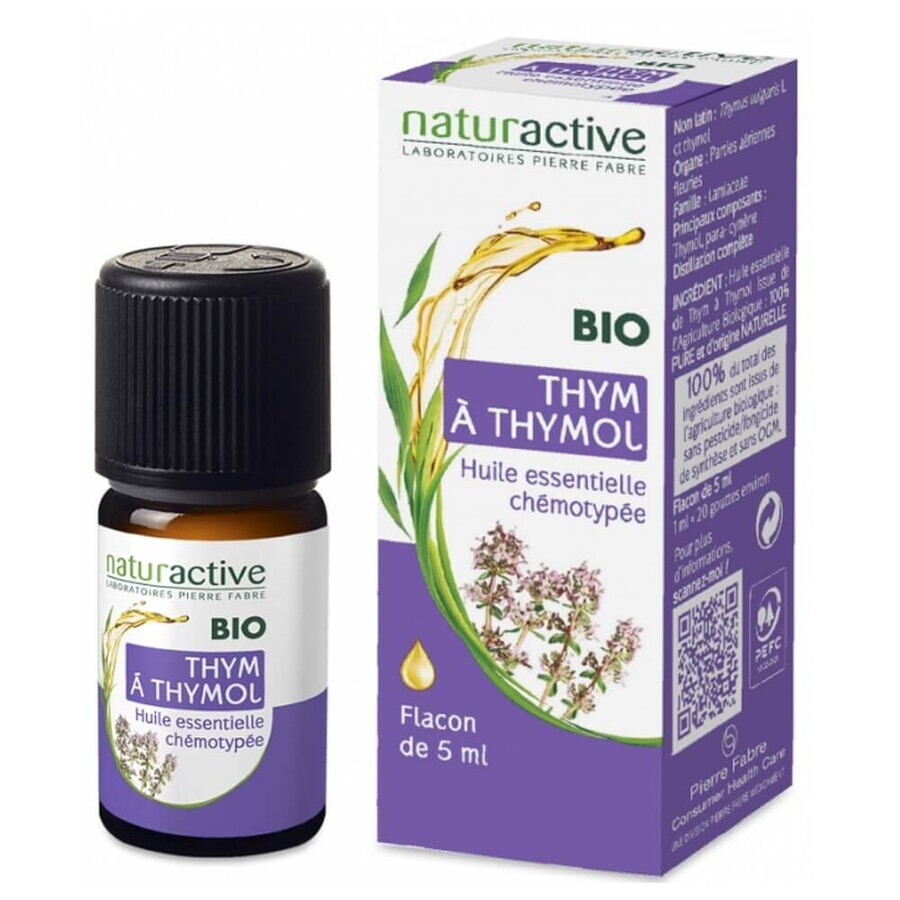 Winkel op Naturactive Bio Tijm etherische olie 5 ml Naturactive Bio Tijm etherische olie 5 ml