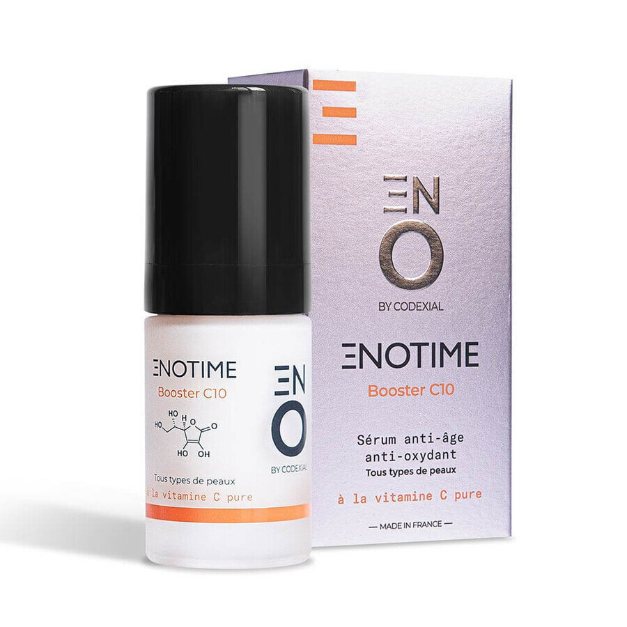 ENO Laboratoire Codexial Enotime Boost C10 Antioxidant jeugdserum met pure vitamine C 15ml ENO Laboratoire Codexial Enotime Boost C10 Antioxidant jeugdserum met pure vitamine C 15ml