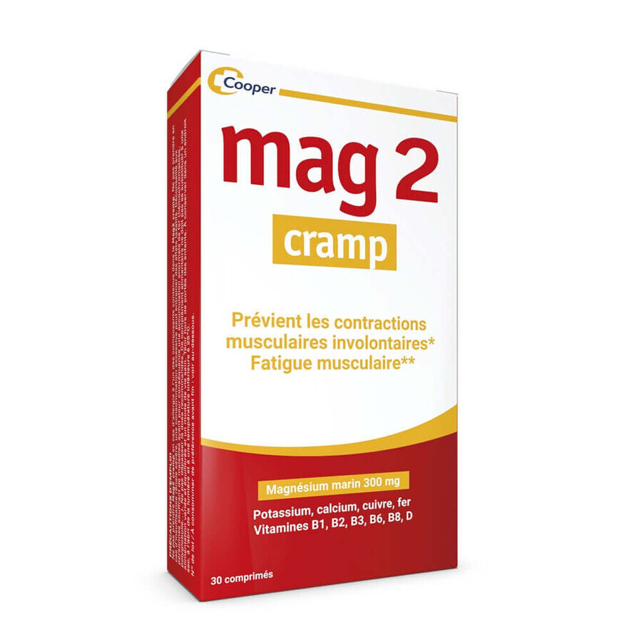Mag 2 Calambres musculares Fatiga 30 comprimidos