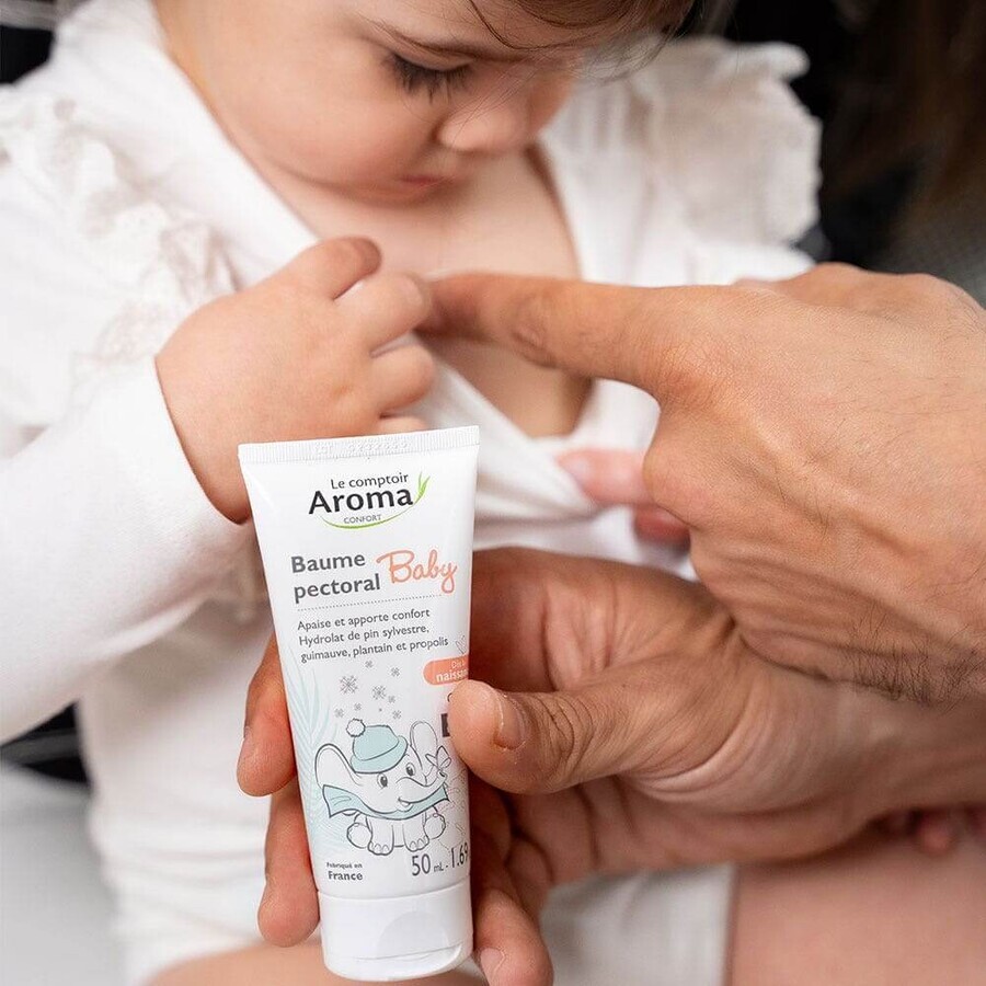 Le Comptoir Aroma Organic Baby Chest Balm 50ml Le Comptoir Aroma Organic Baby Chest Balm 50ml