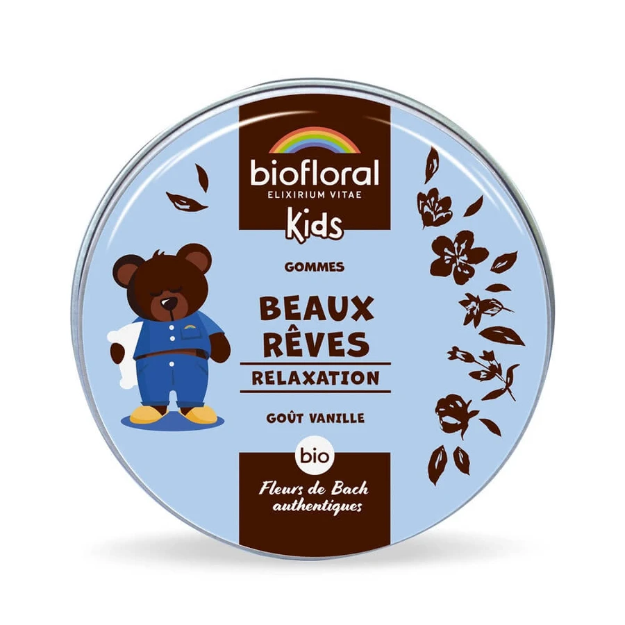 Biofloral Kids Beaux Rêves Entspannungsgummis Bio 45g
