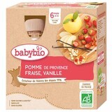 Babybio Bottiglie biologiche da 6 mesi La frutta 4x90g