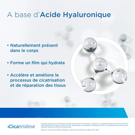 Cicatridine Creme Reparatrice Et Hydratante Pour Cicatrisation 60g