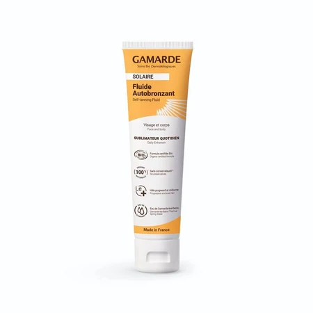 Gamarde Solaire Fluide Autobronzant Sublimateur Bio 100ml