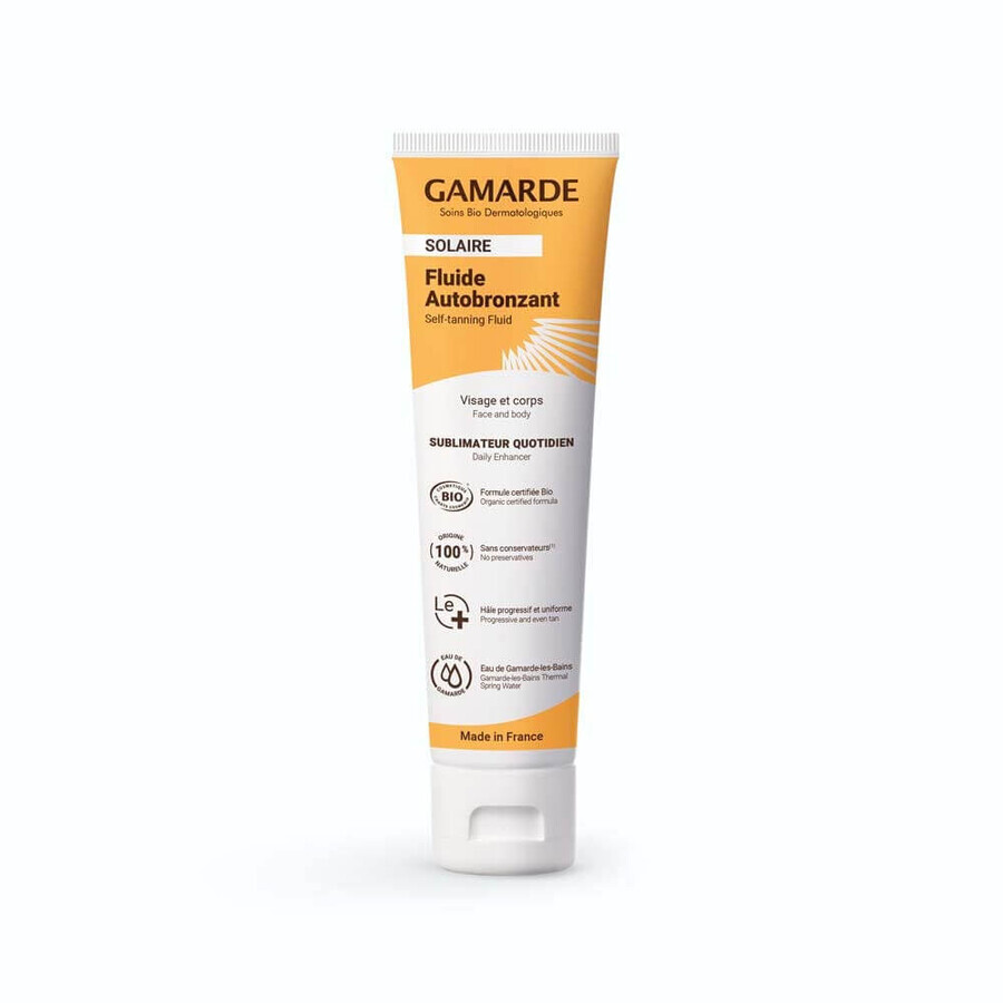 Acquista Gamarde Solare Fluido autoabbronzante sublimante biologico 100ml Gamarde Solare Fluido autoabbronzante sublimante biologico 100ml