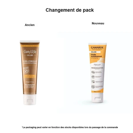 Gamarde Solaire Fluide Autobronzant Sublimateur Bio 100ml