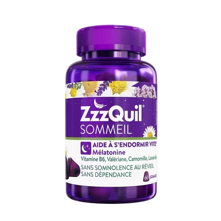 ZzzQuil Silent Sleep 60 Gummibonbons