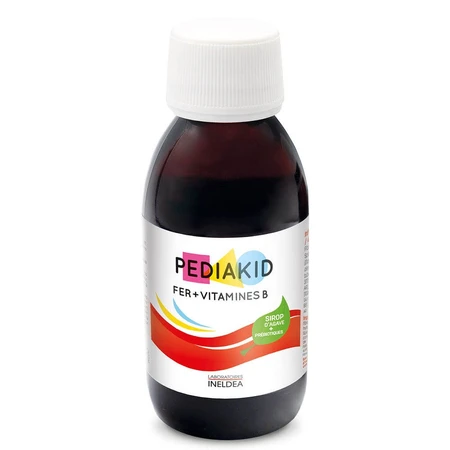 Pediakid IJzer + B-vitaminen siroop met bananensmaak 125 ml