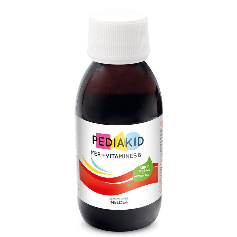 Pediakid Iron + B vitamins banana-flavored syrup 125 ml